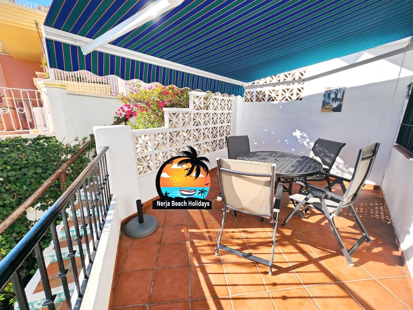 Private Terrace with Awning