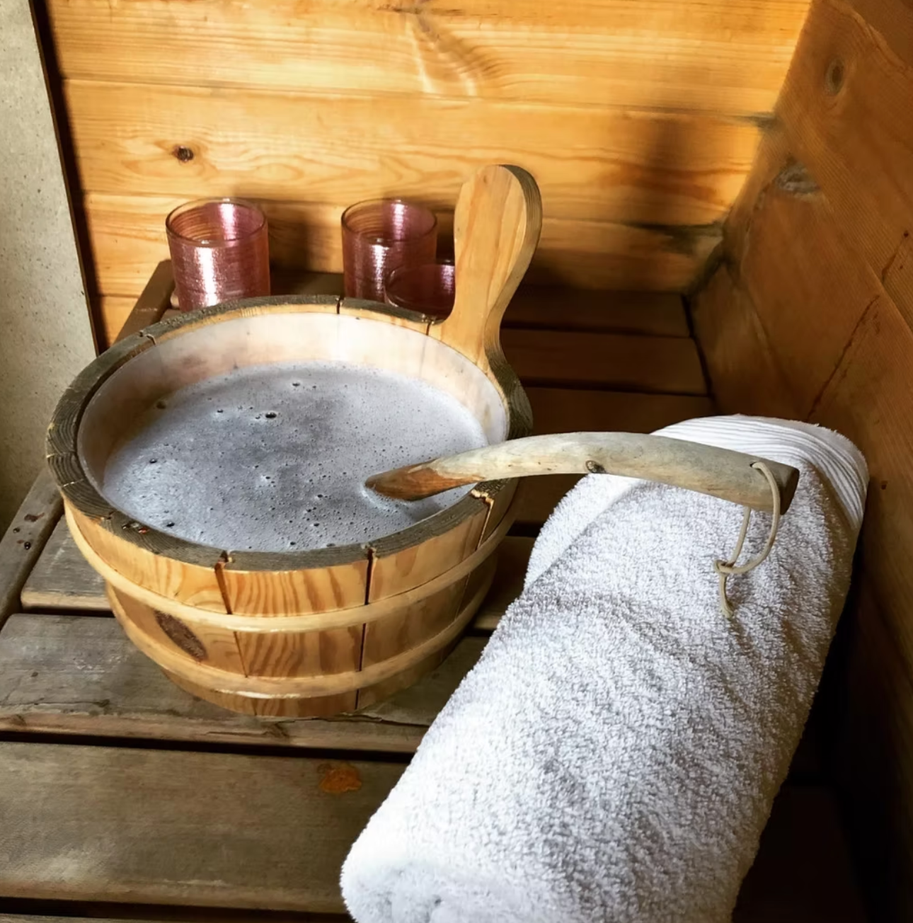 De barrelsauna