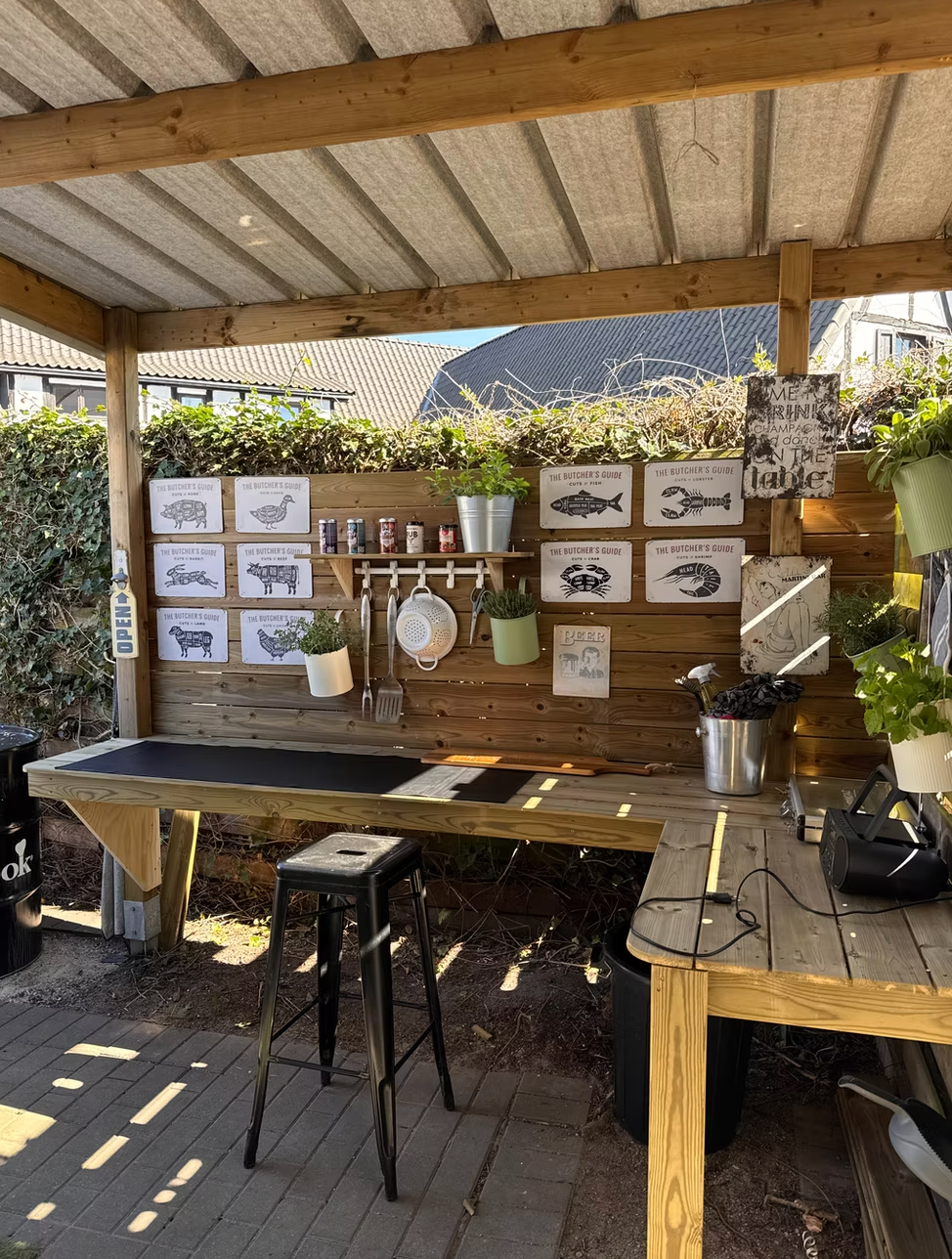 Overdekt terras