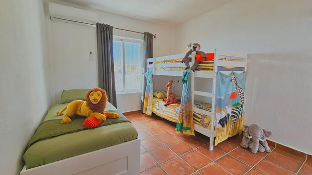 Kinder slaapkamer van vakantiehuis Casa el castillo