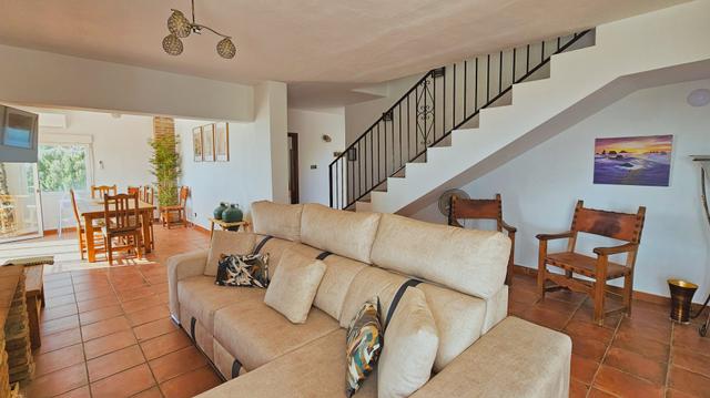 Woonkamer van elf persoons vakantiehuis