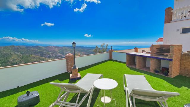 Uitzicht op zee vanaf je ligbedjes 