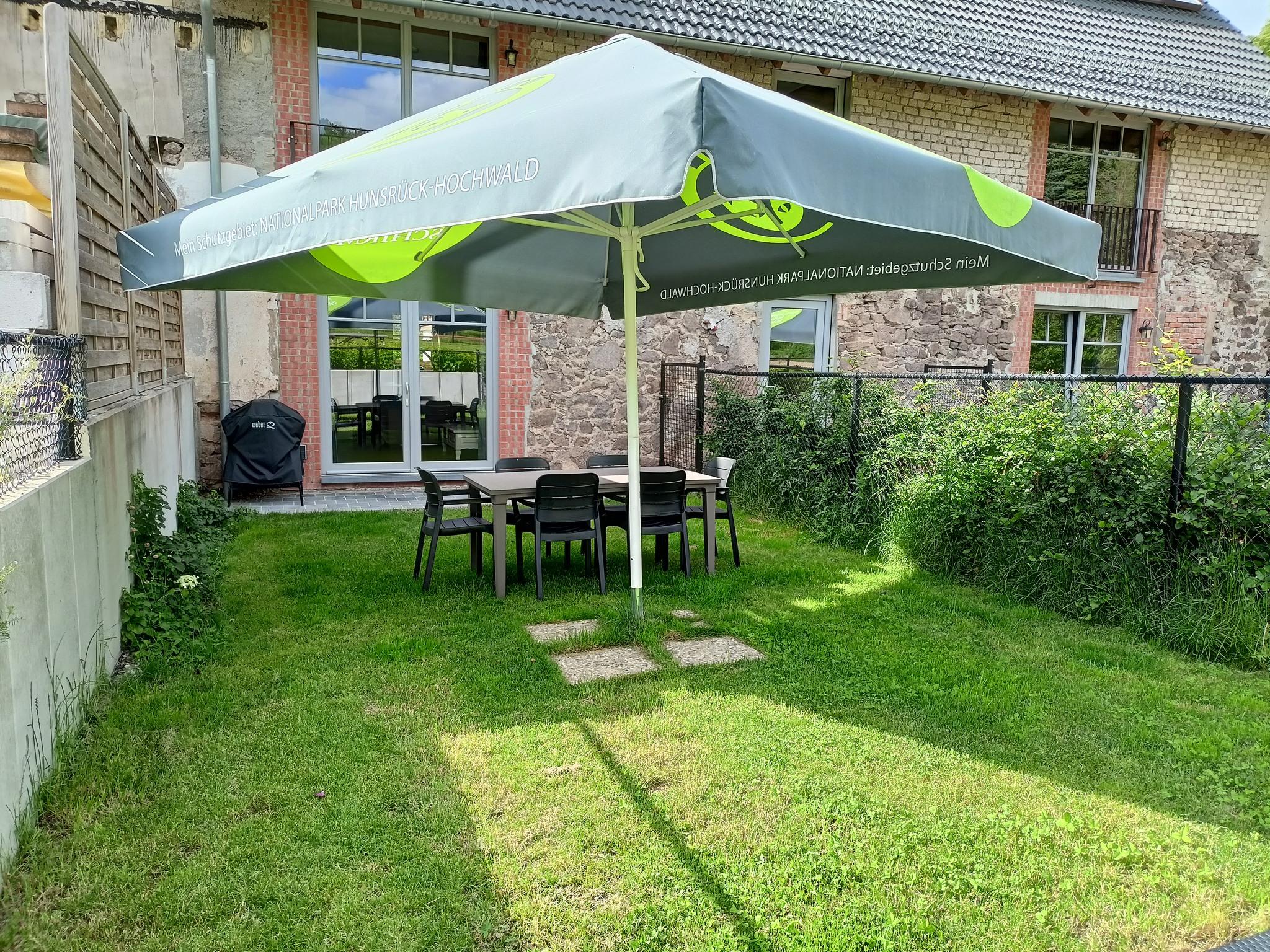 Omheinde privétuin