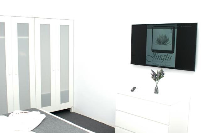 A room that blends subtle luxury with soothing harmony.