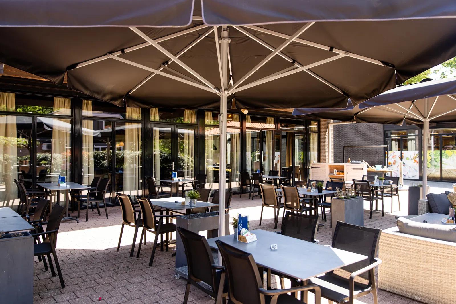 Terras restaurant de Ruggestee