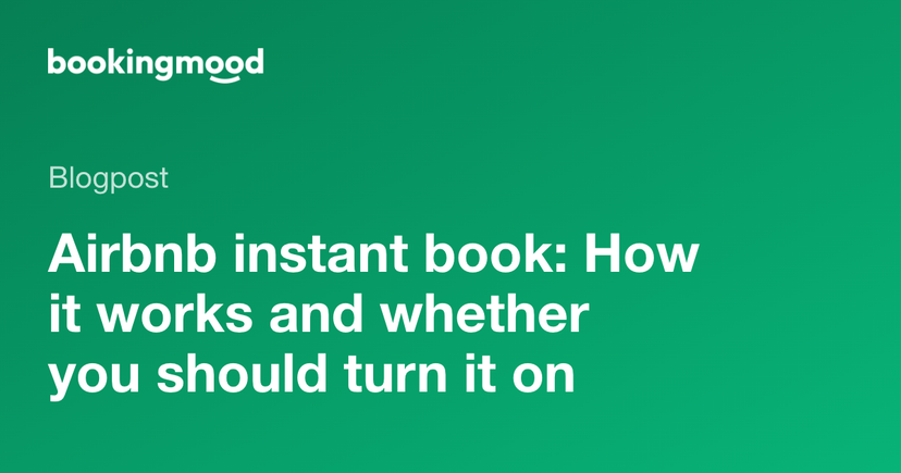 Airbnb Instant Book: How it works & setup guide