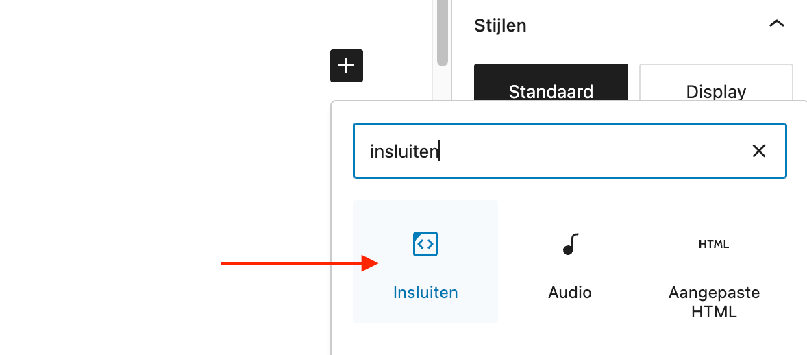 Insluiten