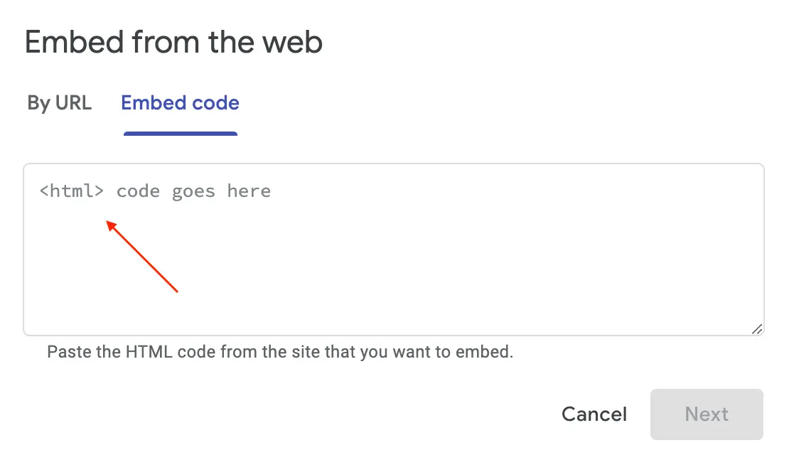Code insluiten