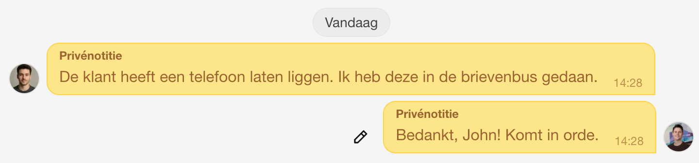 Privénotities