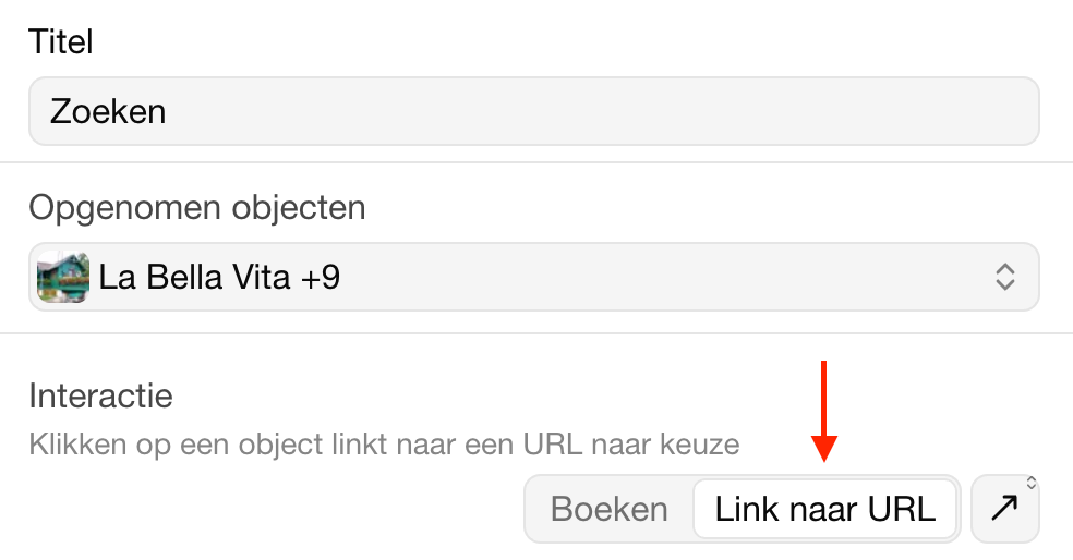 Link naar URL