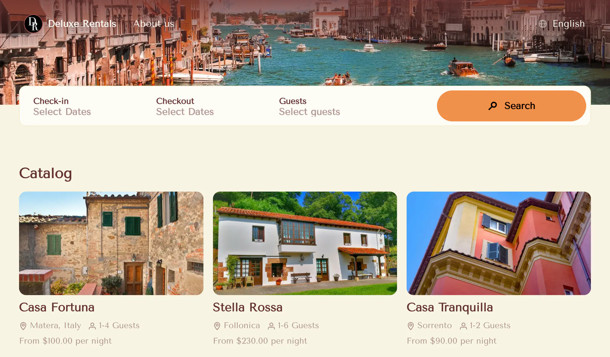 Property listings