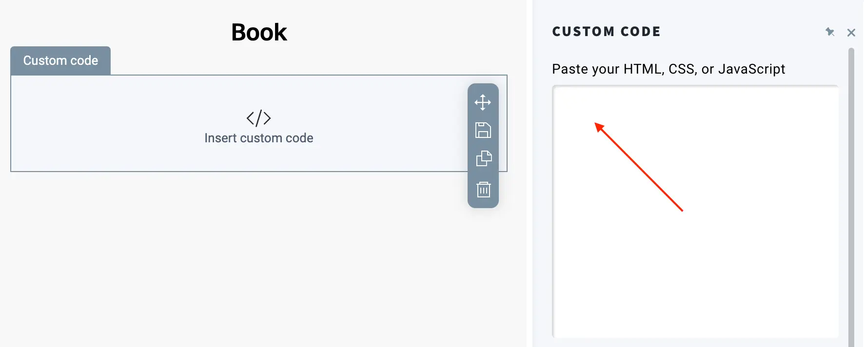 Custom code
