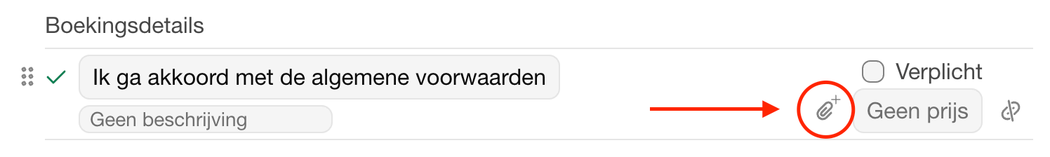 Bijlage toevoegen