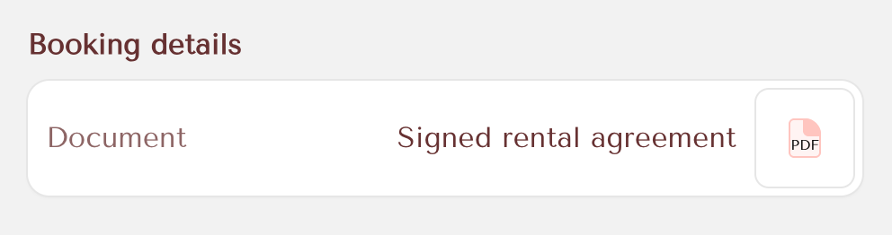 The document on the guest page.