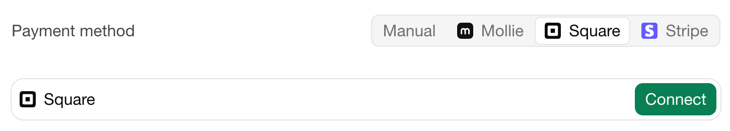Payment integrations